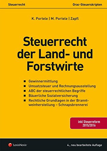 Steuerrecht der Land- und Forstwirte Portele